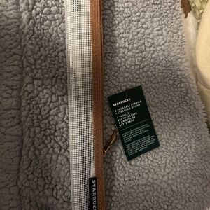 Starbucks Reusable Straws w/cleaning brush